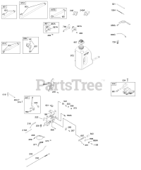 Briggs & Stratton 212707-0026-E1 - Briggs & Stratton Vertical Engine Controls, Ignition