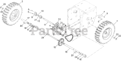 Toro 38850 (928 OAE) - Toro 28" Power Max Heavy-Duty Snow Thrower (SN: 405578400 - 406319999)
