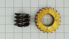 Gravely 50101400 Worm And Worm Gear Assembly