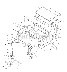 Simplicity 1694494 - Simplicity Pacer 34" Walk-Behind Mower
