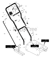 Murray EV3850x4NA - Murray Edger (2002) Handle Assembly