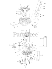 Toro 77285 (2000) - Toro 60" Z Master Zero-Turn Mower (SN: 418100000 - 999999999) Crankcase and Crankshaft Assembly