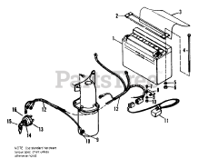 Simplicity 535 (990648) - Simplicity Serf Lawn Tractor, Electric