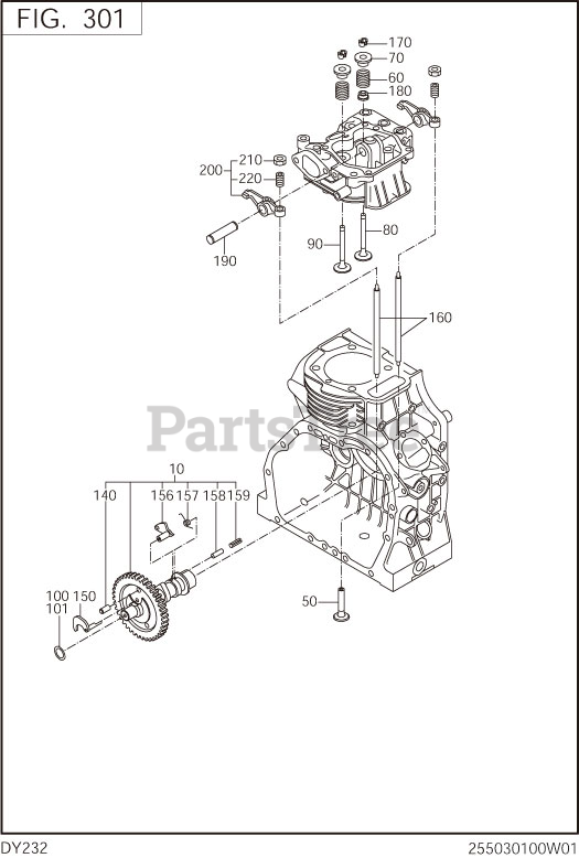 Subaru Robin DY232DS5220 DY23 2