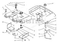 Toro 73501 (520-H) - Toro Garden Tractor (SN: 059000412 - 059002868) (1995)