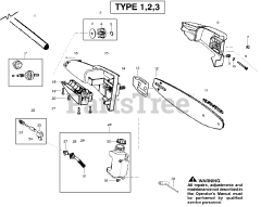 Poulan Pro PP 446 ET - Poulan Pro Pole Saw, Type 3