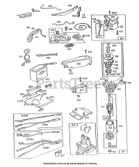 Briggs & Stratton 92902-3222-01 - Briggs & Stratton Vertical Engine Electric Start, Misc. Elect.