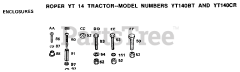 Electrolux/AYP YTH 160 CT - Electrolux/AYP Lawn Tractor HARDWARE