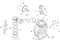 Kohler CH11-16105 - Kohler Command PRO Single Engine, Basic Version, 11hp, 8.2kW Crankcase 2-27-21