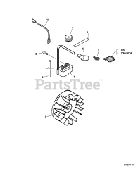 Echo GT-201 R - Echo String Trimmer (SN: 06001001 - 06999999) Ignition