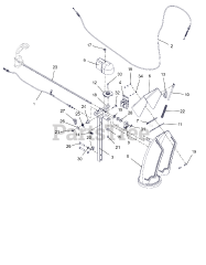 Ariens 921051 - Ariens Platinum 30" SHO Snow Blower, Ariens AX 414cc engine (SN: 050000 - 059999)