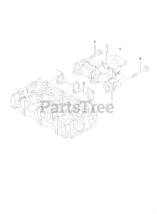 Toro 72028 (7500-D) - Toro 60" Z Master Zero-Turn Mower, Rear-Discharge Deck (SN: 416262337 - 416288793) Exhaust Manifold Assembly