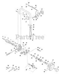 Echo EDR-210 - Echo Reversible Engine Drill (SN: 05001001 - 05999999)