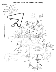Electrolux/AYP DE 1236RB B - Electrolux/AYP Lawn Tractor