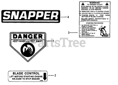 Snapper OC 21507B (83060) - Snapper 21" Walk-Behind Mower, 5hp