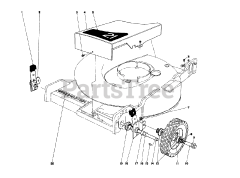 Toro 20451 - Toro Walk-Behind Mower (SN: 006000001 - 006999999) (1976)