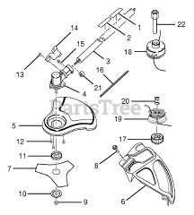 Ryobi RY 30160 - Ryobi Brush Cutter, 30cc Lower Boom Assembly