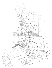 Huskee 14AP805K730 - Huskee Garden Tractor (2006) (Tractor Supply)