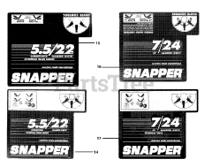 Snapper EI 7244 (84910) - Snapper 24" Snow Thrower, 7hp
