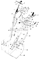 Cub Cadet 805 (805314) - Cub Cadet 26" Snow Thrower (1984)
