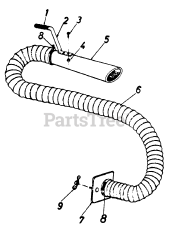 MTD 290-210-000 - MTD Hose Attachment Kit (1989)