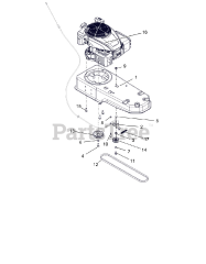 Ariens 946154 - Ariens 22" Walk-Behind String Trimmer, 149cc Kohler XT6 (SN: 005000 & Above)