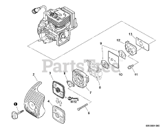 Echo SRM-265 U - Echo Brush Cutter (SN: S67311001001 - S67311999999)