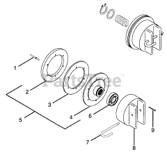 Gravely 987068 - Gravely Lawn Tractor, 18hp Kohler, With Hydraulic Lift (SN: 000101 & Above) NUMBER ELEVEN - FWD-REV CLUTCH ASSY - 066, 067, 068, 069 - G SERIES