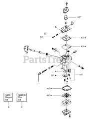 Weed Eater SST - Weed Eater Featherlite String Trimmer Carburetor Assembly P/N 530069754