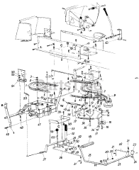 MTD 137-728-000 - MTD Lawn Tractor (1987) Parts