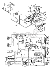 Ariens 931033 - Ariens Grand Sierra Garden Tractor, 18hp Kohler, Hydro (SN: 004001 - 004345)
