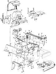 MTD 130-784G - MTD Lawn Tractor (1990)