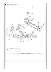 Husqvarna 525 LS - Husqvarna Brush Cutter (2013-03) THROTTLE CONTROLS