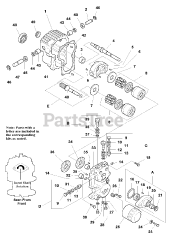 Simplicity 1692871 - Simplicity Legacy Garden Tractor, 20hp Hydrostatic Pump - SERVICE PARTS (1717052)