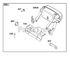 Briggs & Stratton 295347-0211-G1 - Briggs & Stratton Horizontal Engine