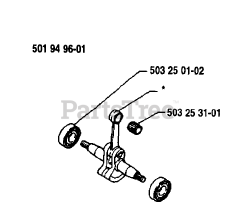 Husqvarna 22 RL - Husqvarna String Trimmer (1989-10) Crankshaft
