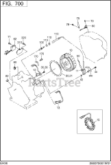 Subaru Robin EH360D21020 (EH36) - Subaru Robin Engine 700 Electric Device