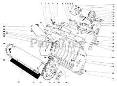 Toro 31453 - Toro Snow Pup Electric Snow Thrower (SN: 002000001 - 002999999) (1972)