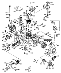 Toro 38052 (521) - Toro 21" Snow Thrower (SN: 069000001 - 069999999) (1996) Engine Tecumseh Model Hssk50-67259p