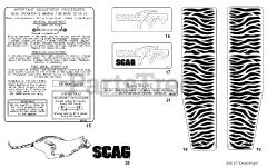 Scag STT61A-25CH - Scag Turf Tiger 61" Zero-Turn Mower, 25hp Kohler (SN: 7730001 - 7739999)