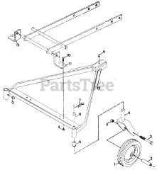 Gravely 40837 - Gravely Front-Mount for 2-Wheel Tractor