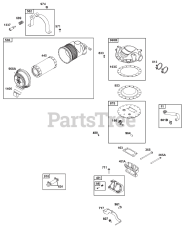 Briggs & Stratton 386447-0032-B5 - Briggs & Stratton Horizontal Engine
