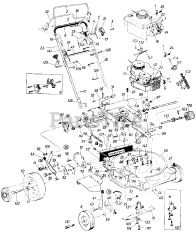 MTD 127-220-095 - MTD Walk-Behind Mower (1987) (Cenex)