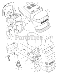 Yard King 52461x89A - Yard King 52" Garden Tractor (1998)