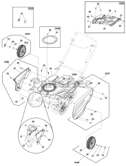 Simplicity 622 (1697115-00) - Simplicity 22" Snow Thrower, 5.5hp