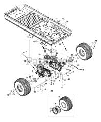 Snapper SZ 2454 (2691573-00) (17CRCACA007) - Snapper 54" Zero-Turn Mower, 24hp (2019)