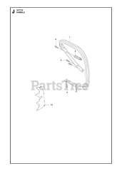 RedMax GZ 7100 - RedMax Chainsaw (2017-10) HANDLE