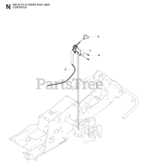 Husqvarna R 16 C AWD (966830301) - Husqvarna Swedish Riding Mower (2008-04) CONTROLS