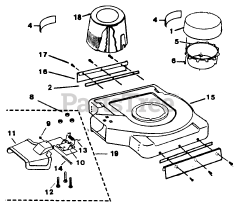 ServiStar 45649 (181-414D105) - ServiStar Walk-Behind Mower, Electric (1991) (American Hardware)