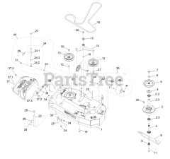 Exmark TTS481CKA36300 - Exmark 36